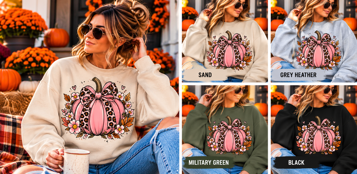 Pink Pumpkin Fall Vibes