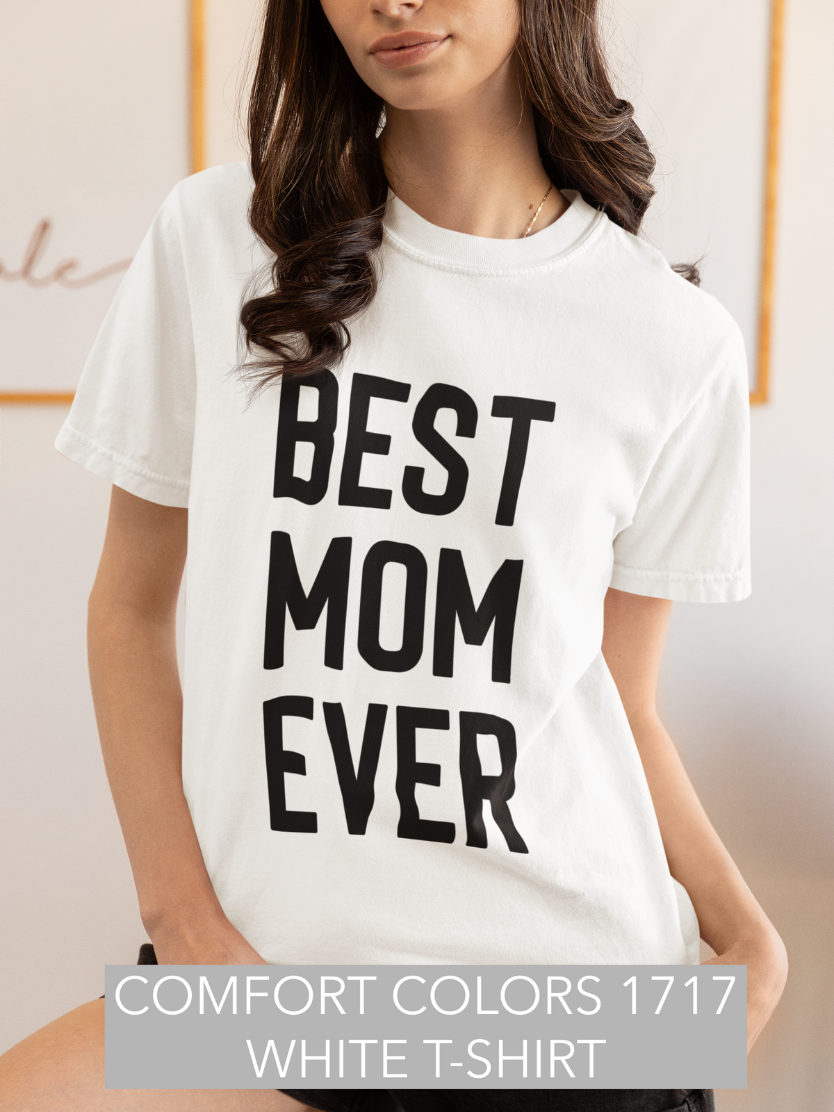 Best Mom Ever T-Shirt Women Shirt Mommy Mama Shirt Funny Mothers Day
