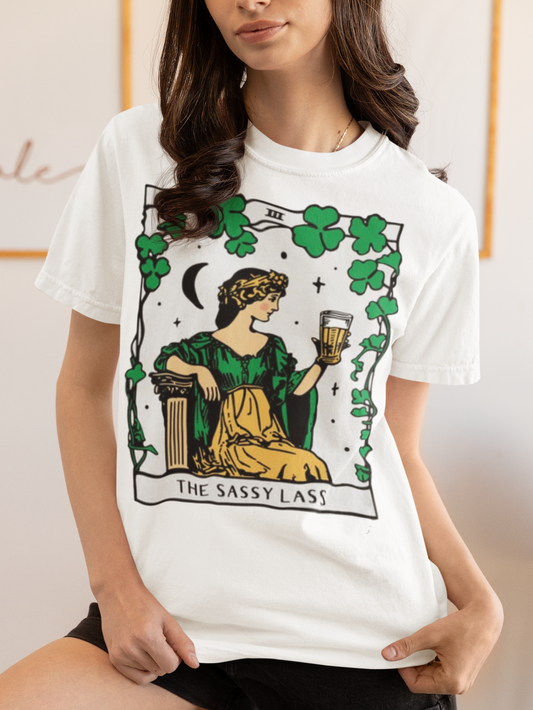 The Sassy Lass Tarot Card Tee