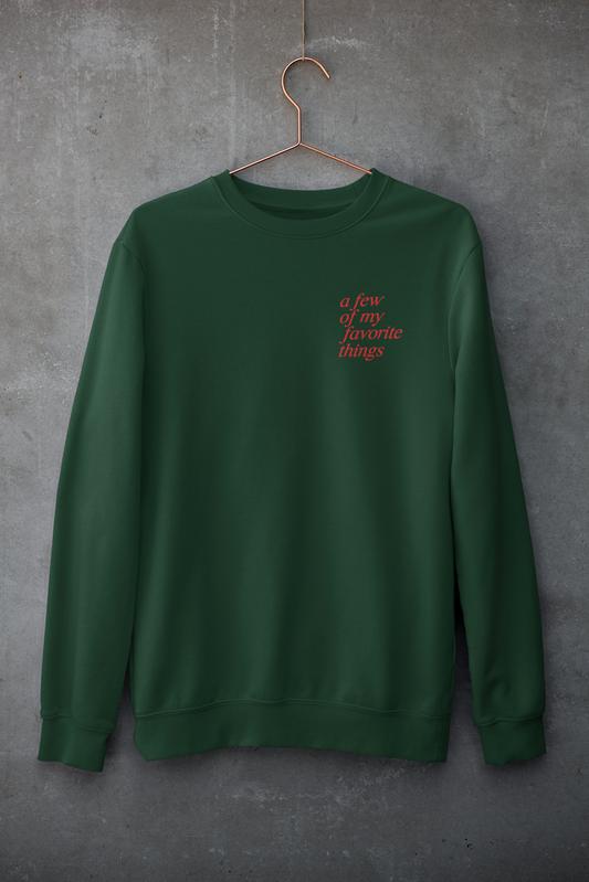 Christmas Holiday Wishlist Crewneck Sweatshirt, Premium Sweatshirt, Ultra-soft High Quality