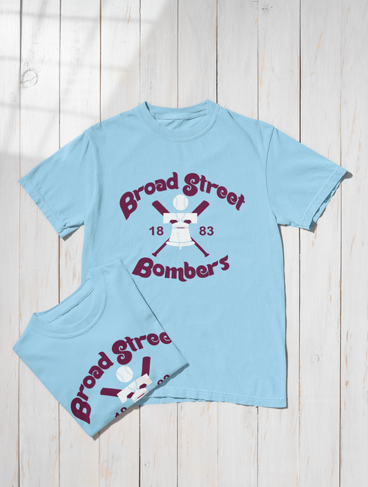 Philadelphia Baseball Old School Logo Liberty Bell T-Shirt