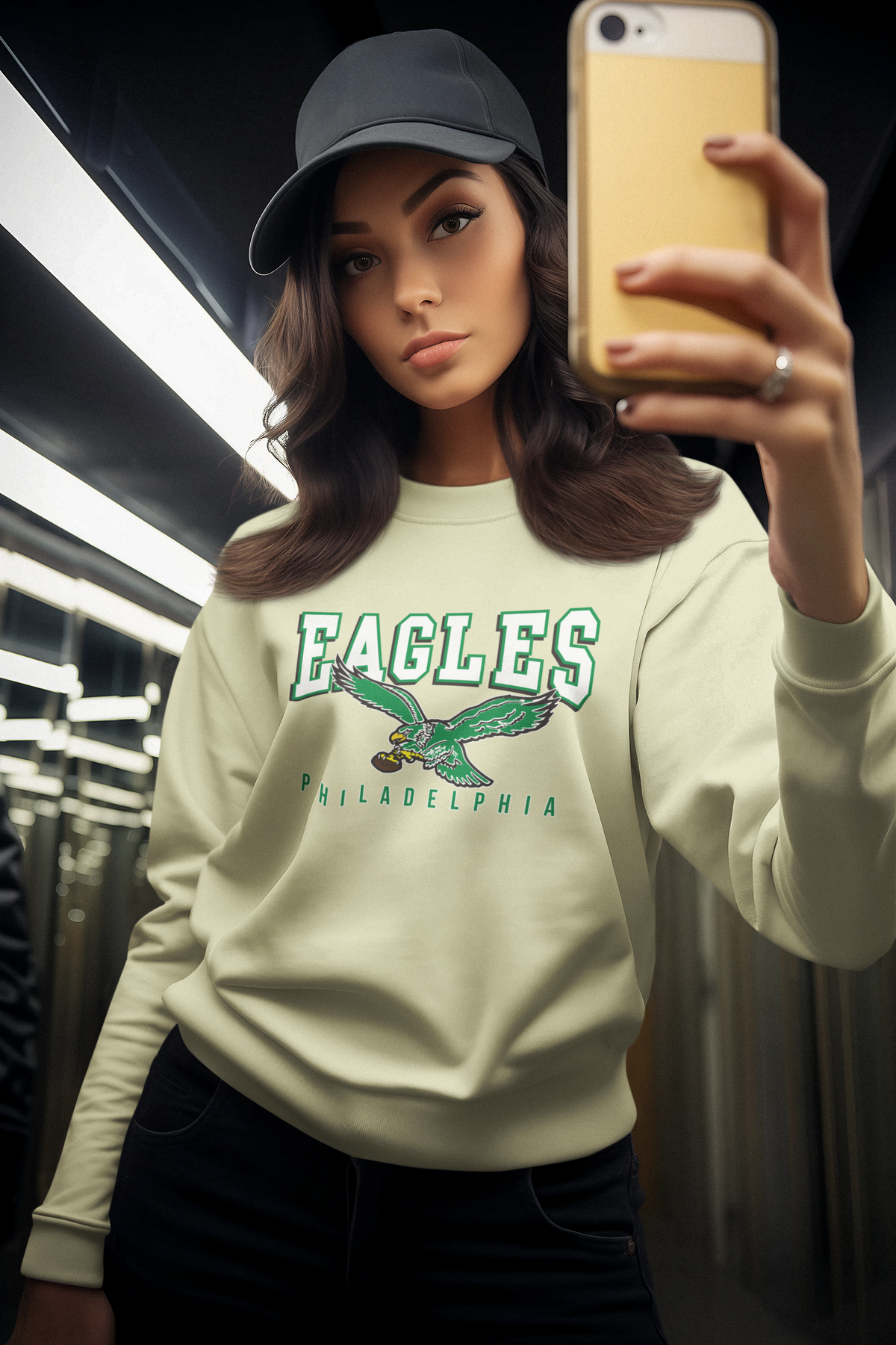 Philadelphia Football, Game Day Crewneck Sweatshirt, High Quality