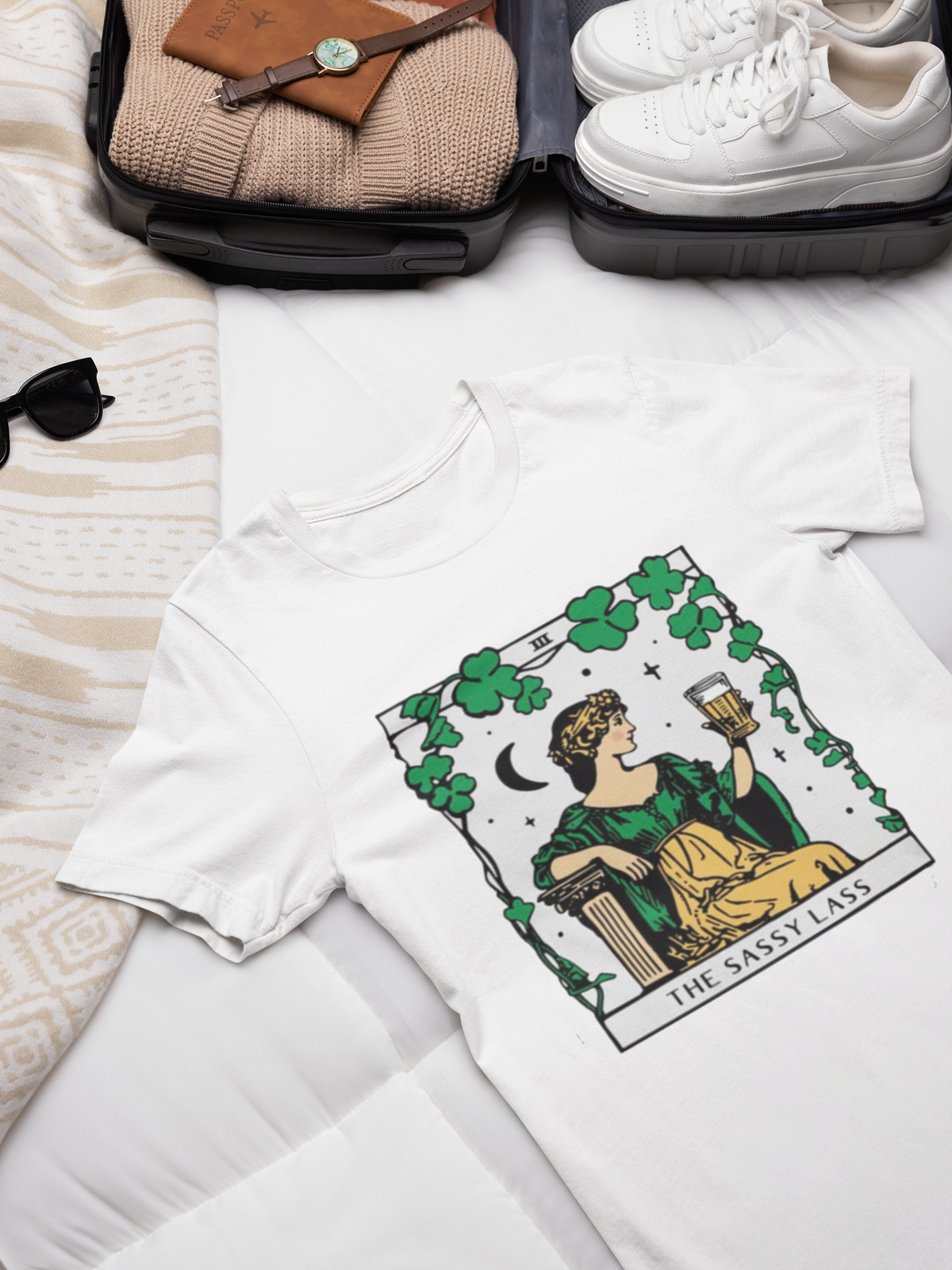 The Sassy Lass Tarot Card Tee